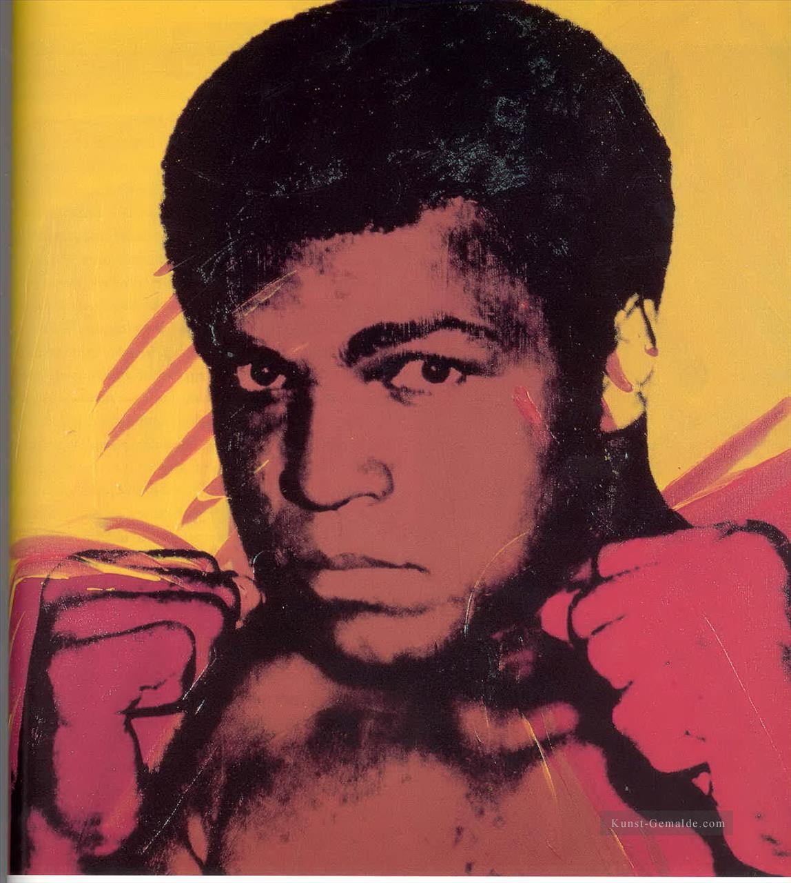 Muhammad Ali POP Künstler Ölgemälde